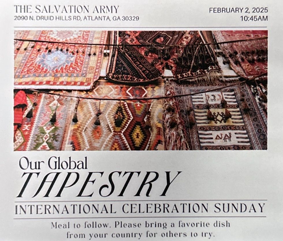 International Celebration Sunday