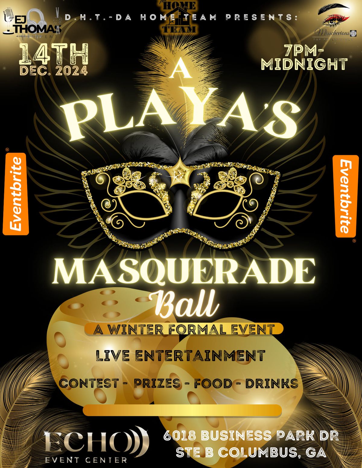 A Playa's Masquerade Ball