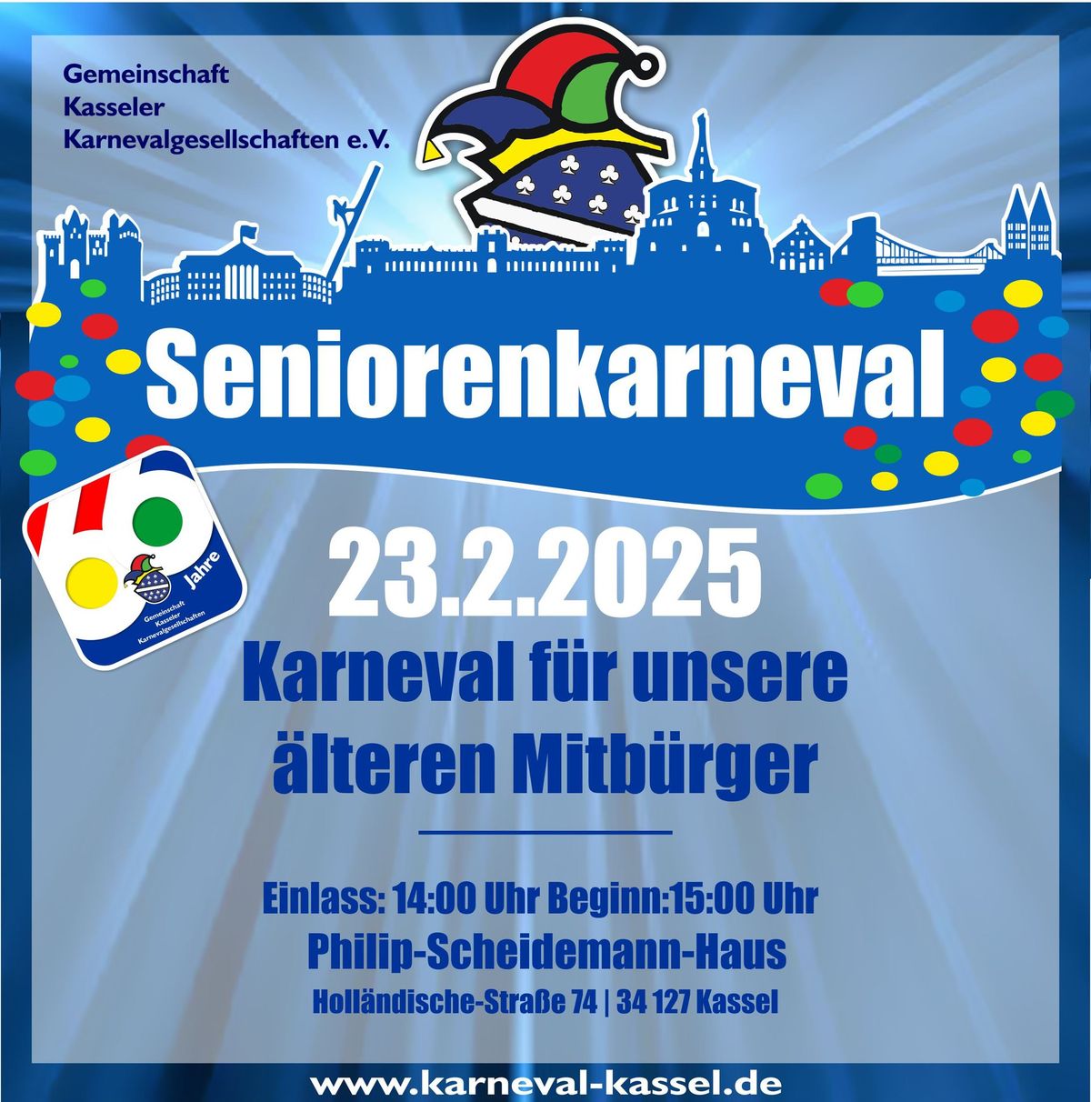 Seniorenkarneval der Stadt Kassel