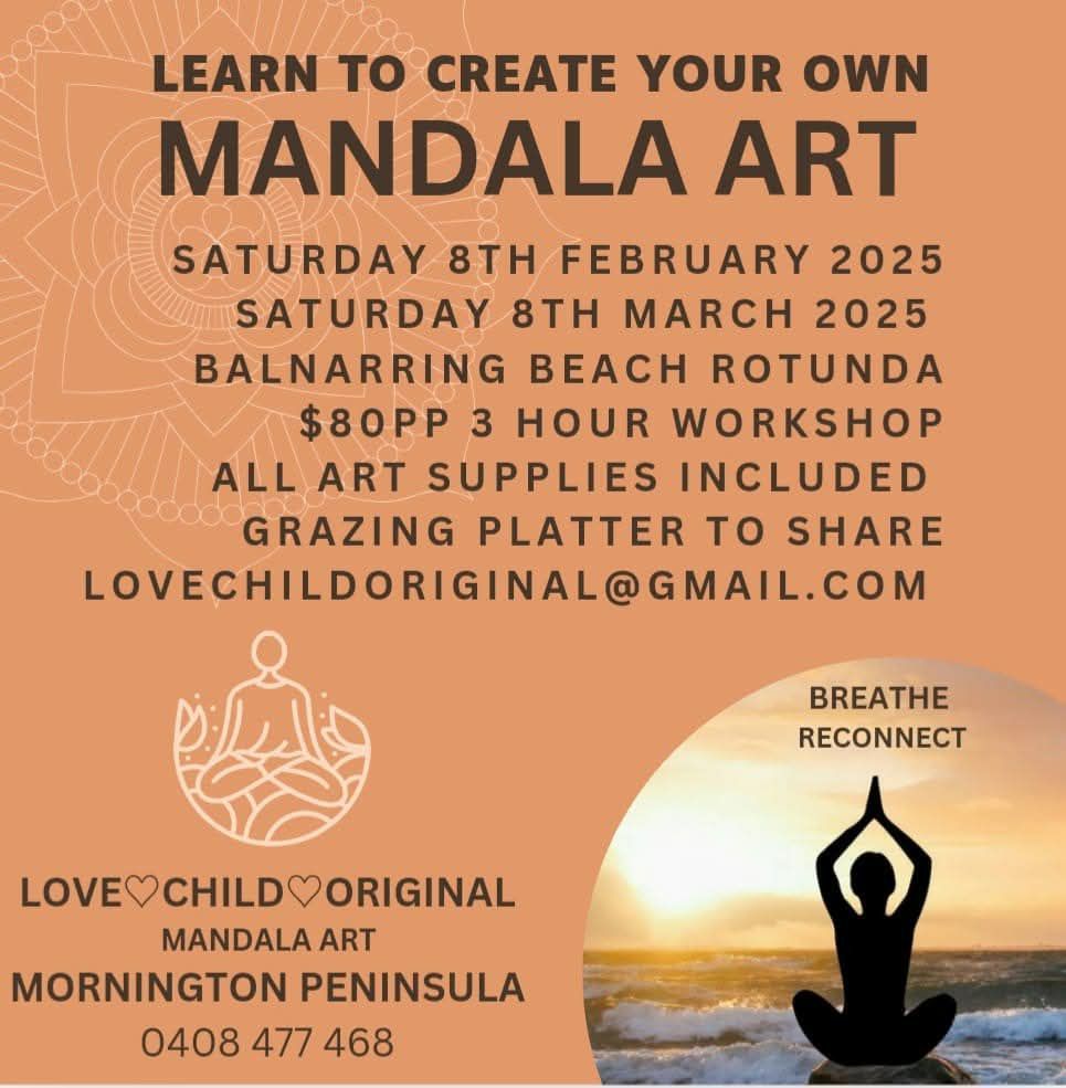 MANDALA WORKSHOP - Beginner Session