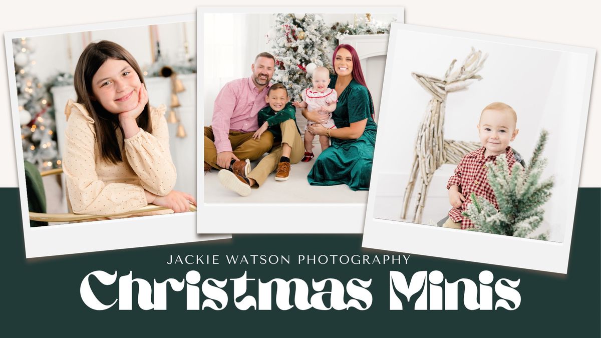 Christmas Studio Mini Sessions