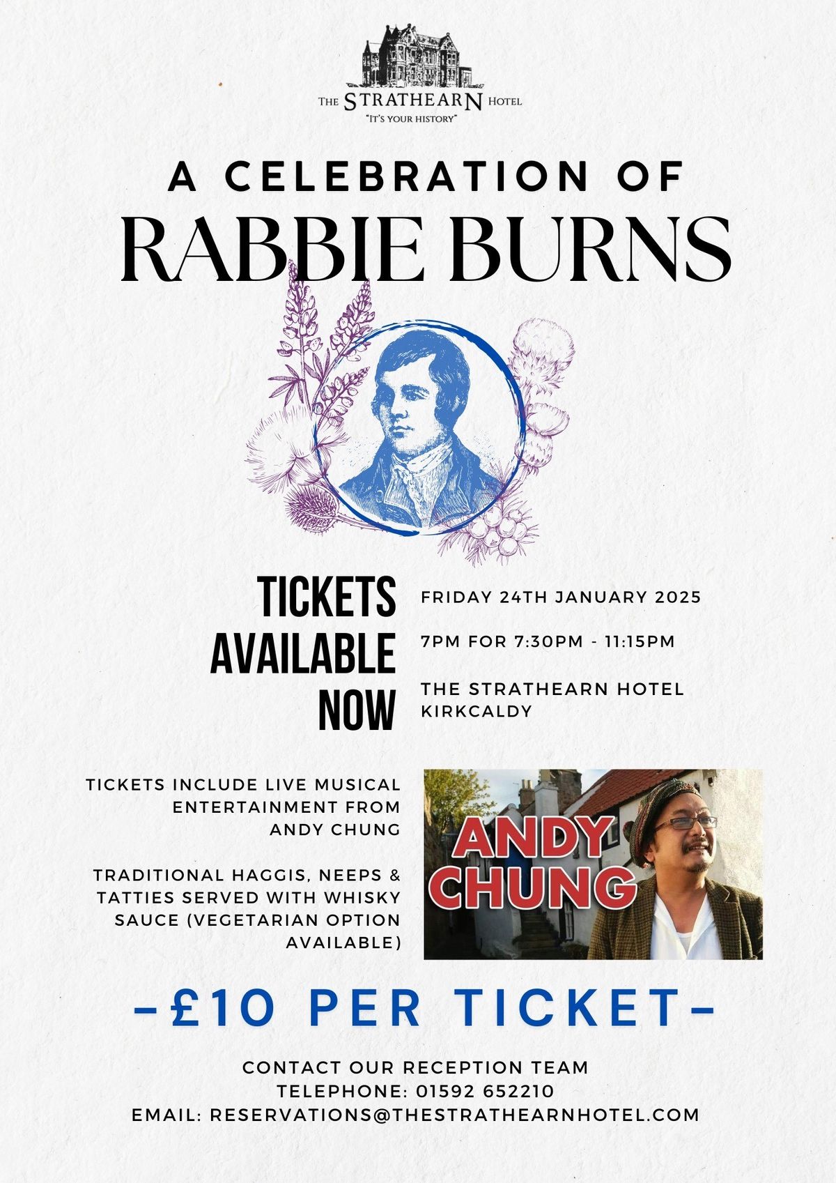 Celebration of Rabbie Burns