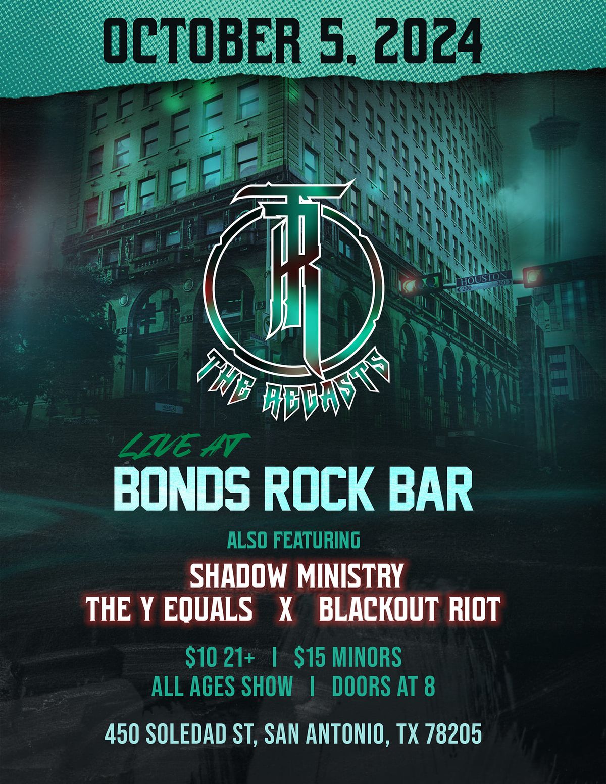 The Recasts Live at Bonds Rock Bar!