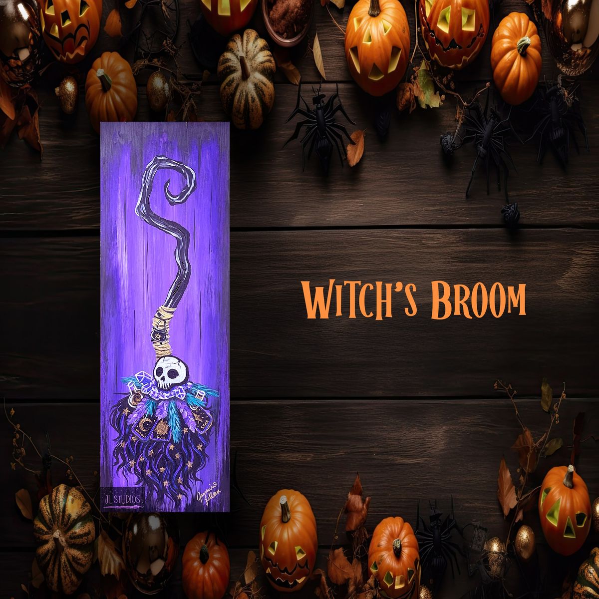 Witch's Broom Tipsy Painting Class