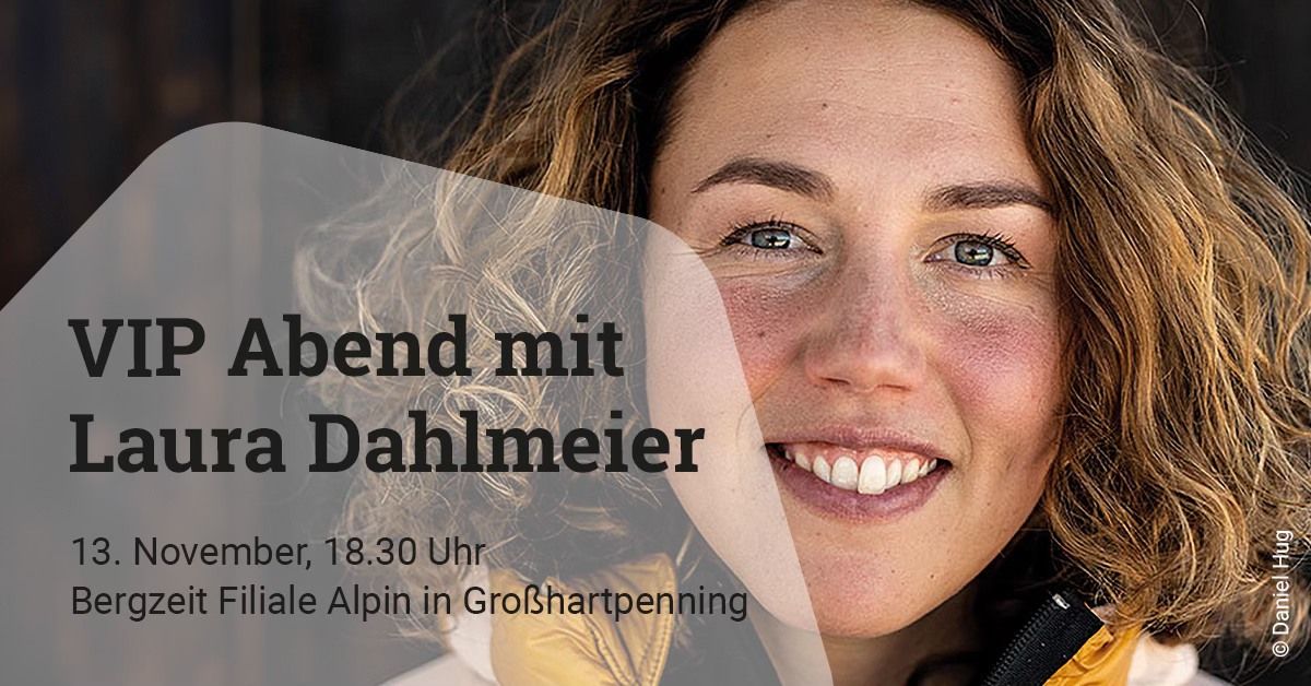 Interaktive Talkrunde mit Laura Dahlmeier beim VIP-Abend 