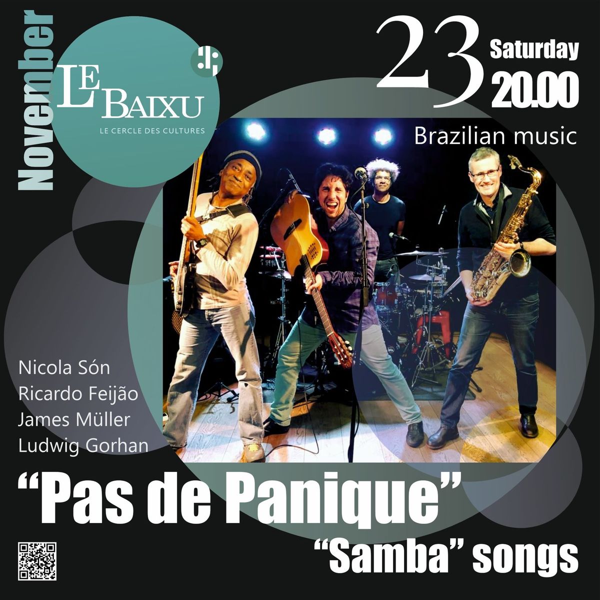 Pas de panique, Samba songs