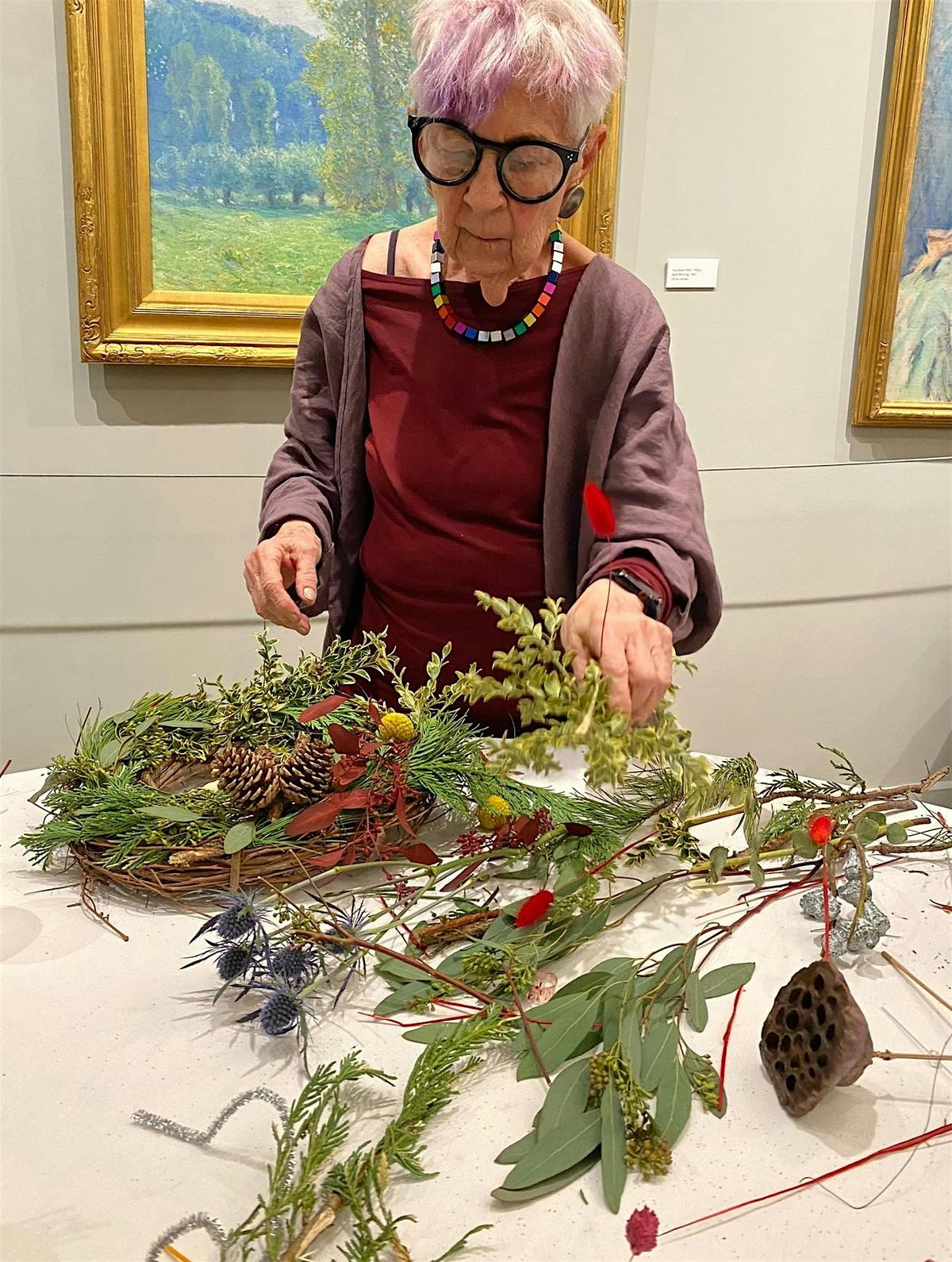 Fifth Annual NAC Wreath-Making Workshop