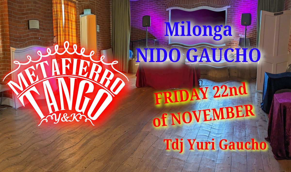 Milonga NIDO GAUCHO