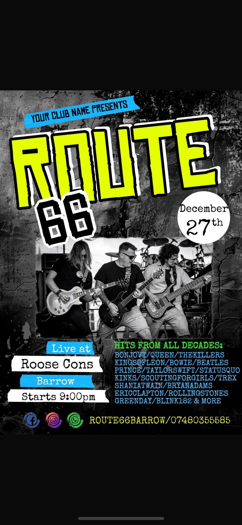 Route 66 at The Roose Cons