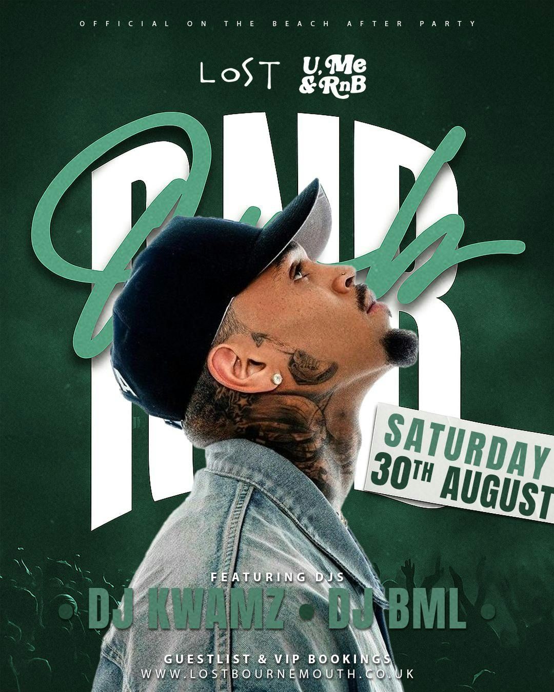 Lost Saturdays U ME & RNB take over!