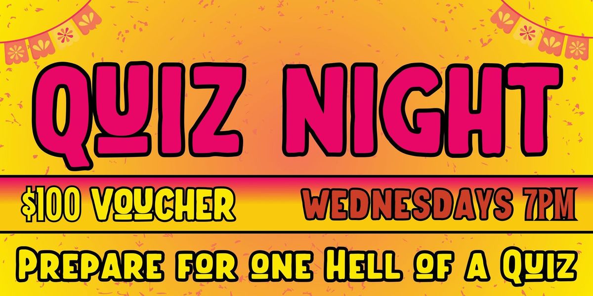 Quiz Night at Saint Diablo!