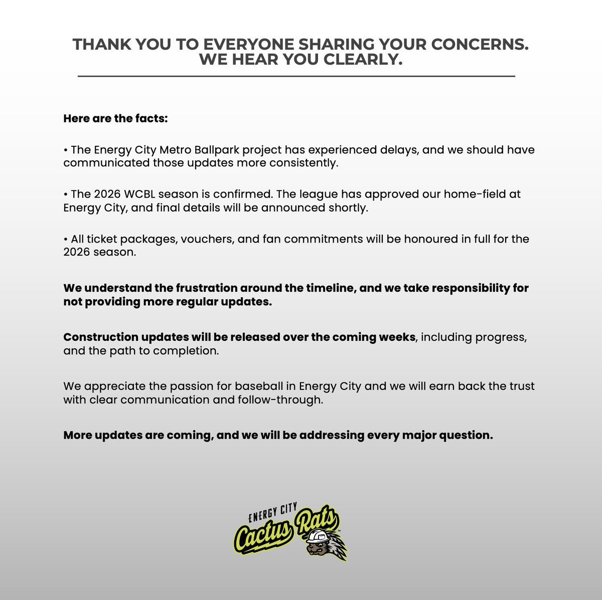 Fort McMurray Giants vs. Energy City Cactus Rats