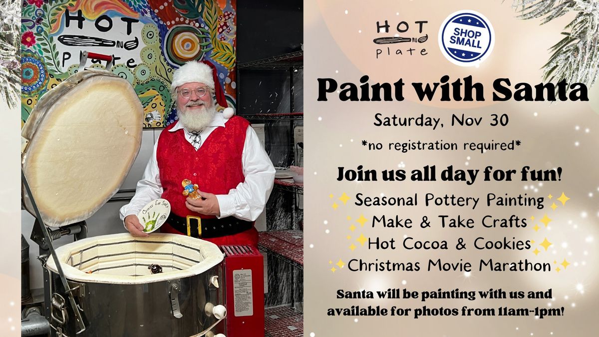 Paint with Santa on Shop Small Saturday (drop in!)