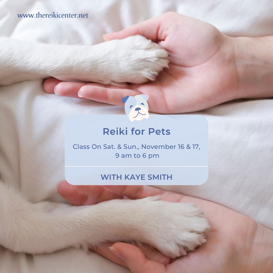 Reiki for Pets -With Kaye Smith