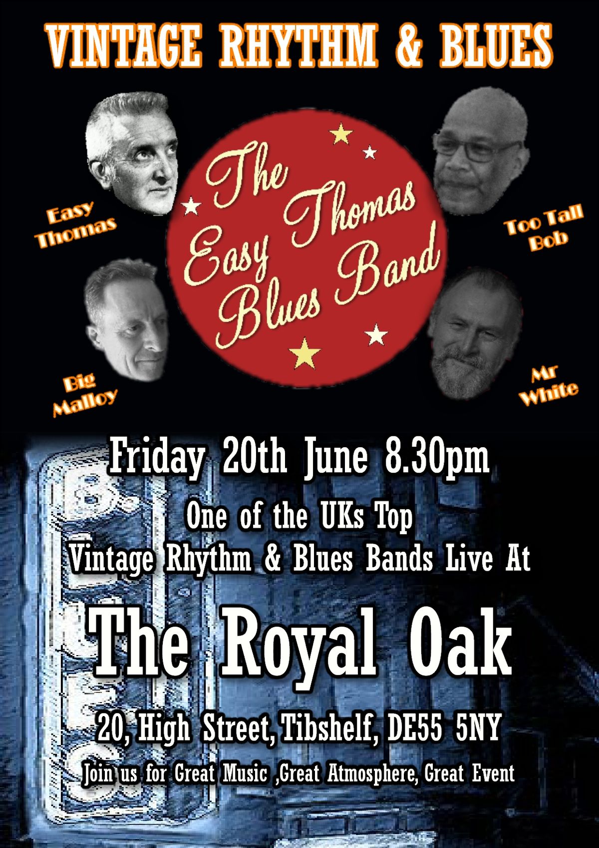 Easy Thomas Blues Band at The Royal Oak