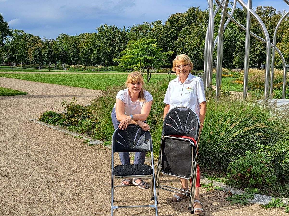 "Burger Stuhlgang - Burger Geschichte im Goethepark erleben"