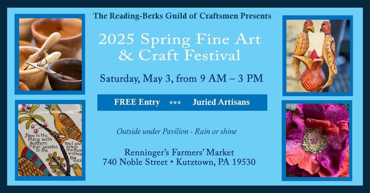 2025 Spring Fine Art & Craft Festival