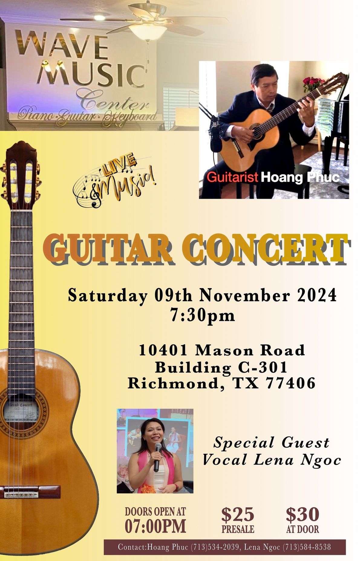 Guitar Concert by Hoang Phuc