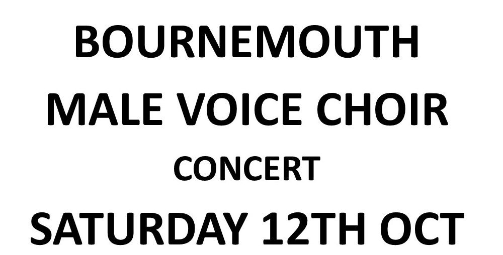 Bournemouth Male Voice Choir Concert