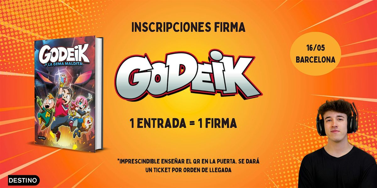 FIRMA DE LIBROS - GODEIK (DESTINO)
