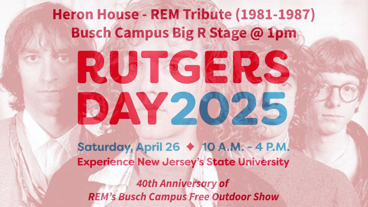 Heron House - 40th Anniversary of 1985 REM Busch Campus Show