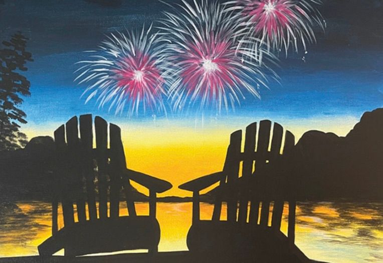 Fireworks by the Beach \u2013 Painting Event