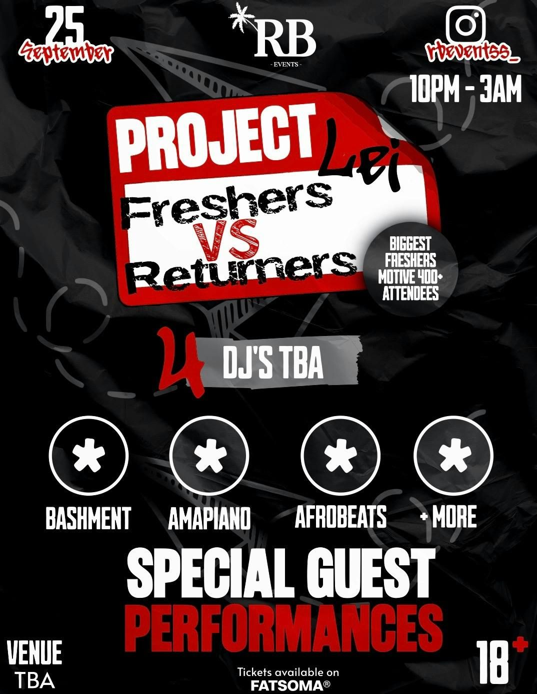 PROJECT LEI - FRESHERS vs RETURNERS