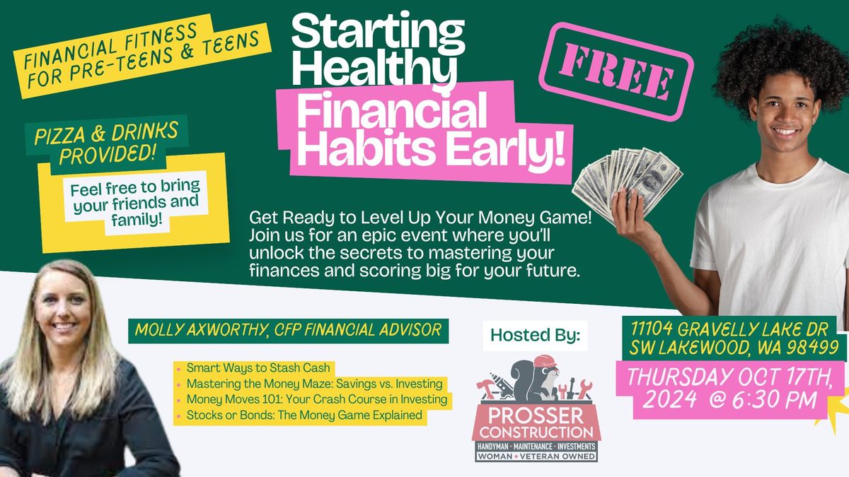 Financial Fitness for Pre-Teens & Teens! 