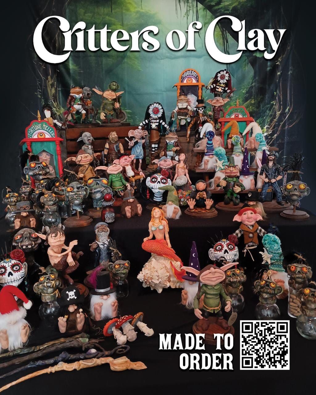 Critters of Clay @ Ocala Geek Fest Spooky Edition