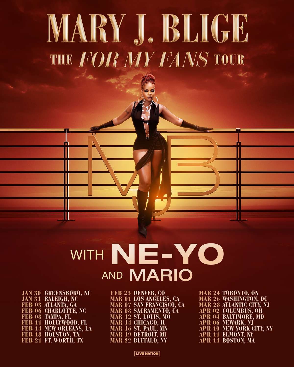 Mary J. Blige Newark Tickets