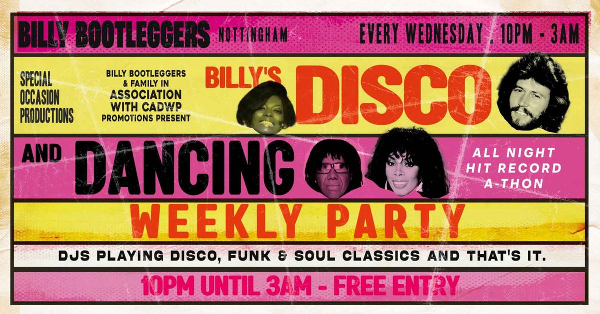 DAD - ***DISCO AND DANCING WEEKLY PARTY***