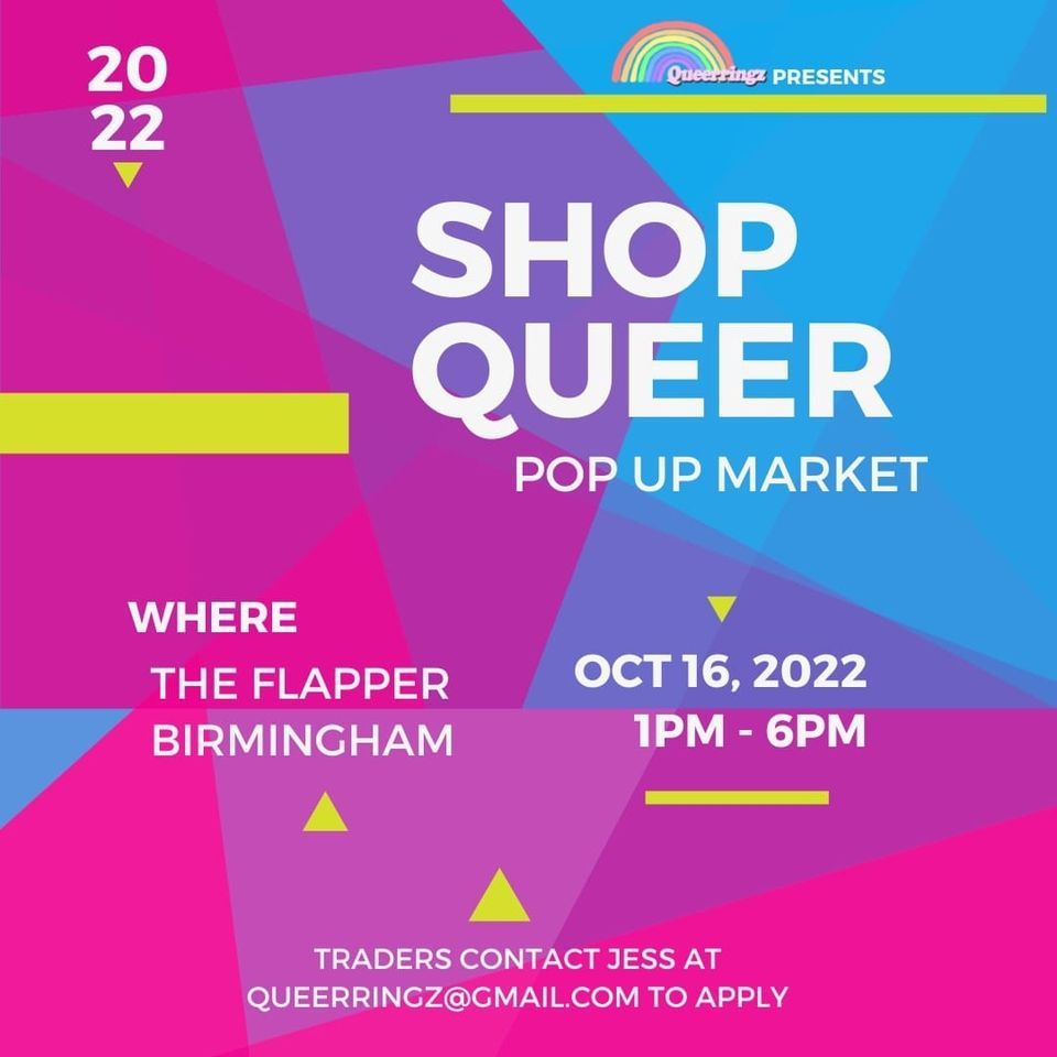 Shop queer pop up market
