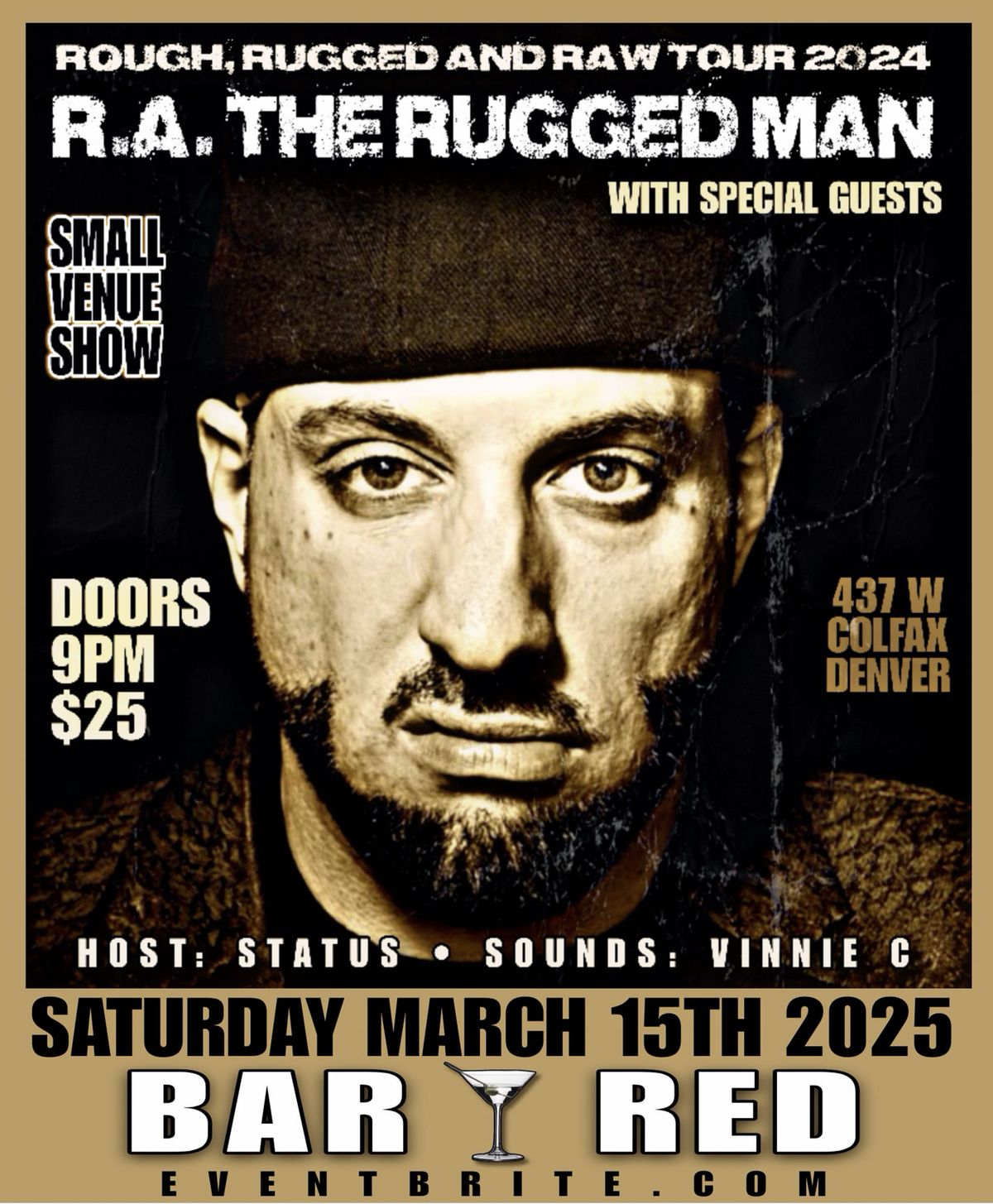 R.A. THE RUGGED MAN - LIVE AT BAR RED 3\/15\/25