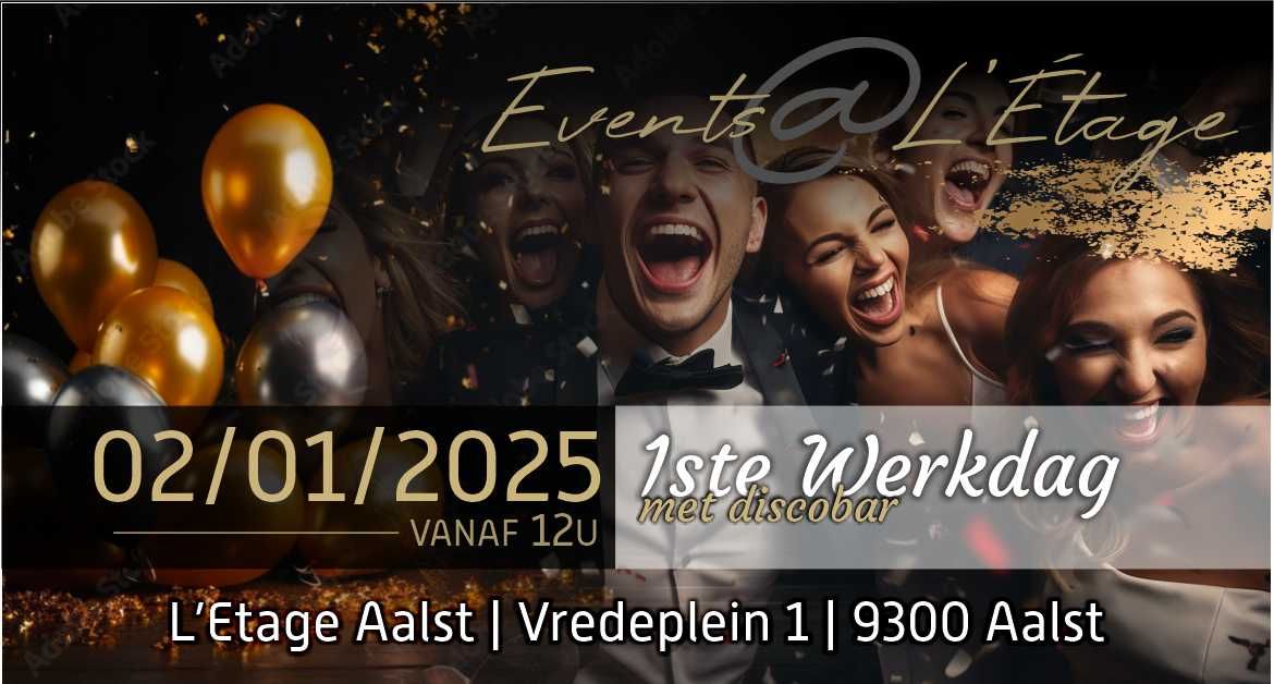 1ste werkdag @ L'Etage Aalst