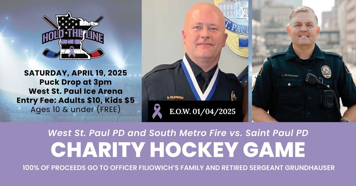 6th Annual Charity Hockey Game vs SPPD 