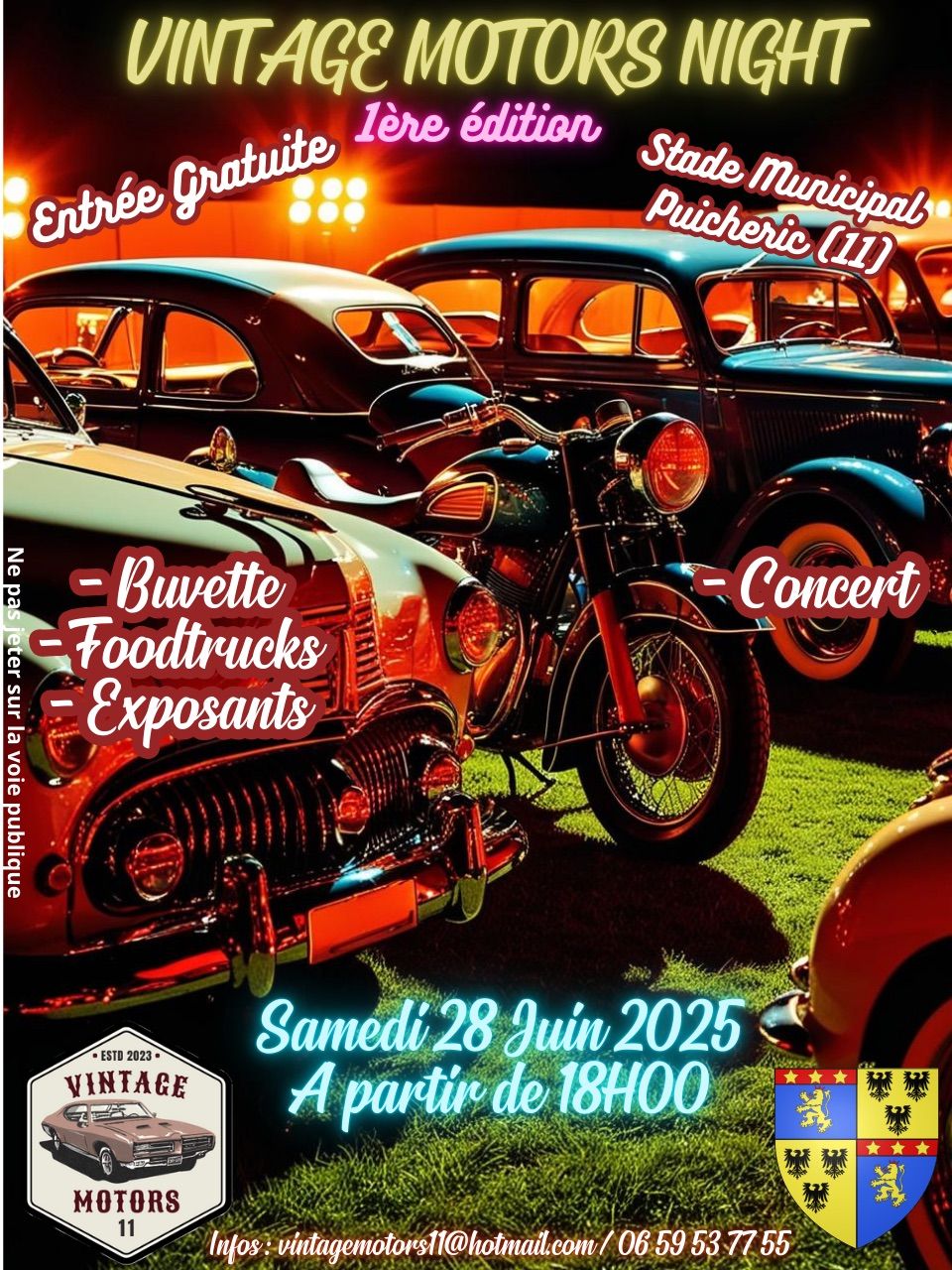 Vintage Motors Night \/ 1\u00e8re \u00e9dition 