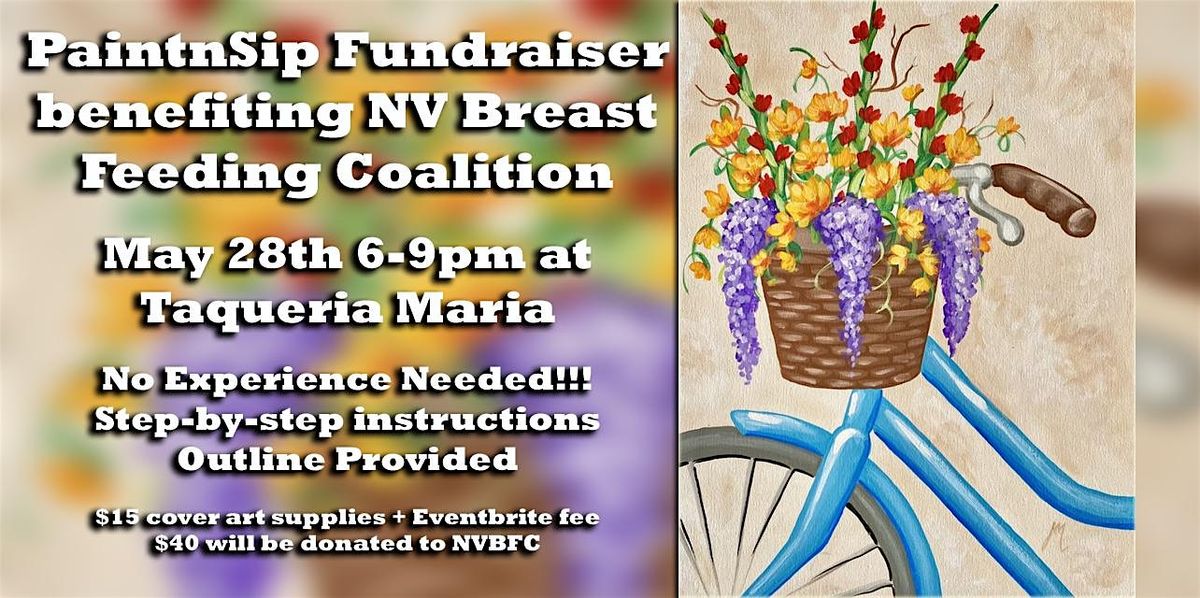 Fundraiser PaintnSip at Taqueria Maria in Napa
