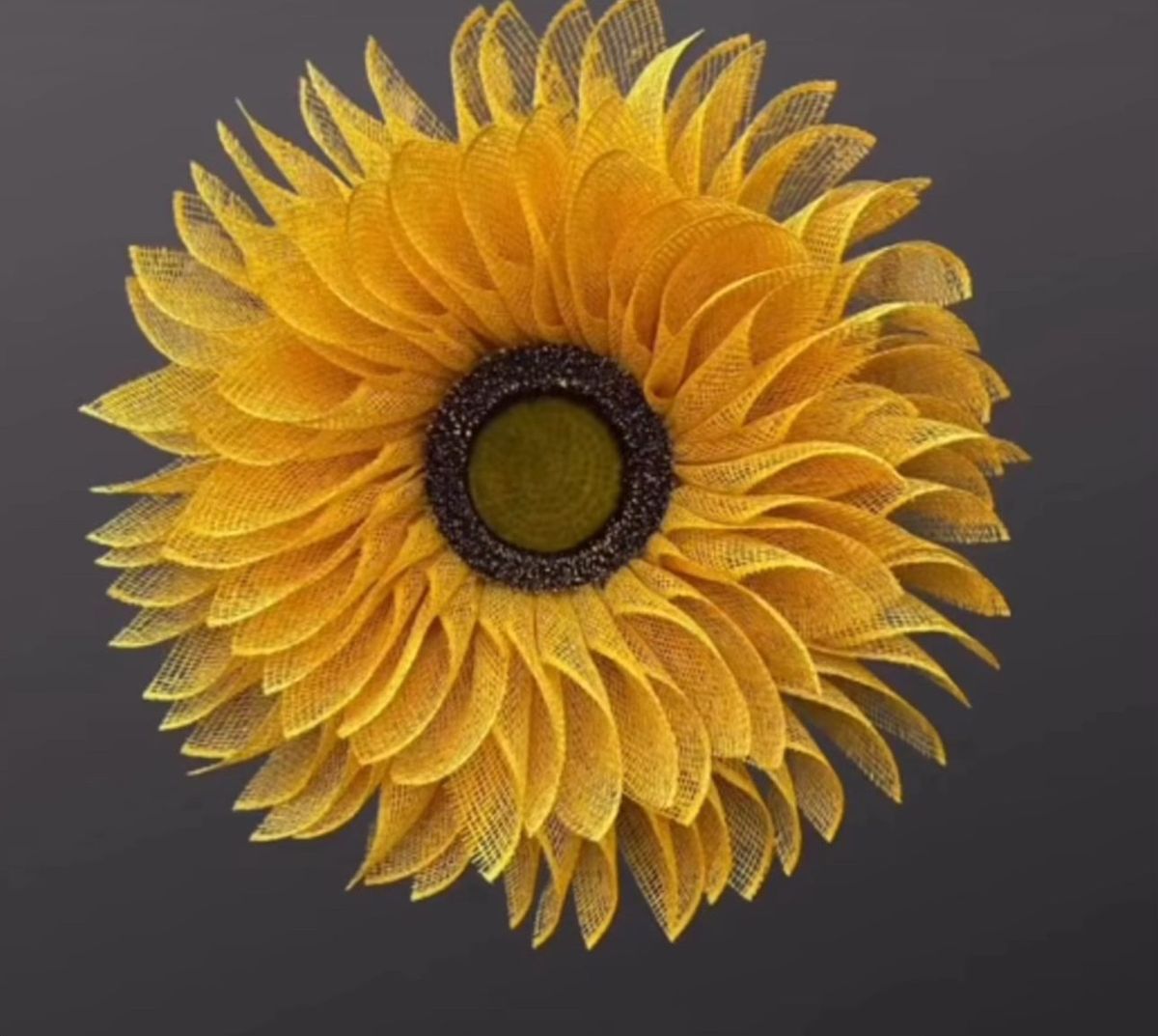 Sunflower wreath Princess Anne 