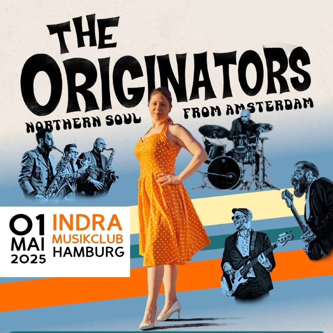 The Originators - Soul from Amsterdam NL live in Hamburg 