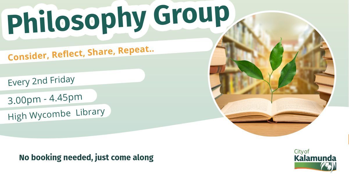 Philosophy Group @ High Wycombe Library