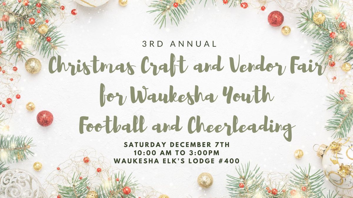 3rd Annual Craft and Vendor Fair