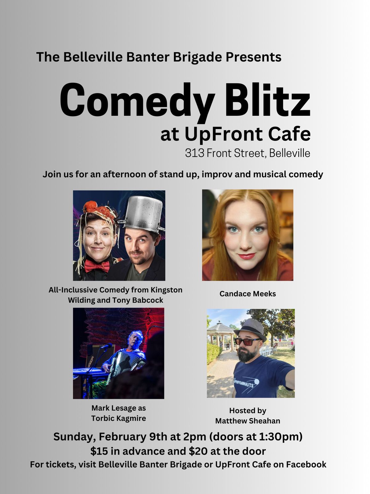 Comedy Blitz at UpFront Cafe