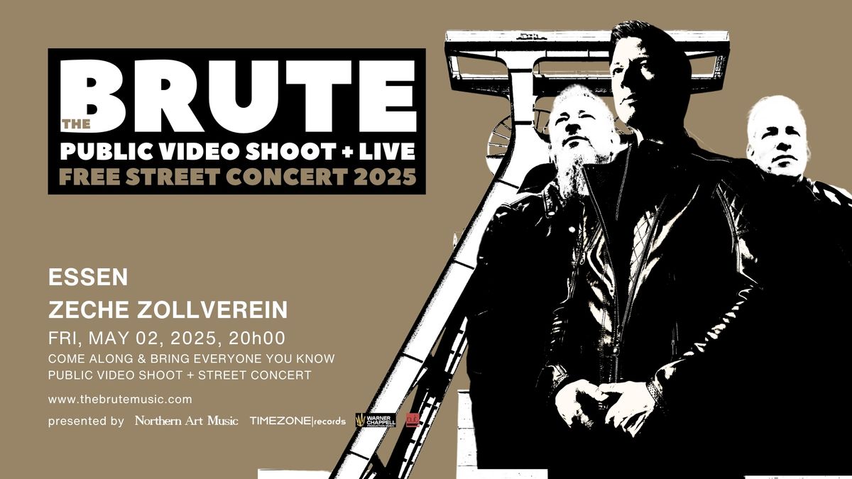 ZECHE ZOLLVEREIN + PUBLIC VIDEO SHOOT + STREET CONCERT