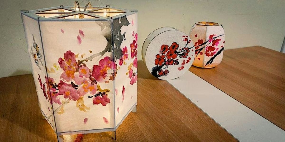 Chinese Painting onto Paper Lanterns - A Lunar New Year workshop