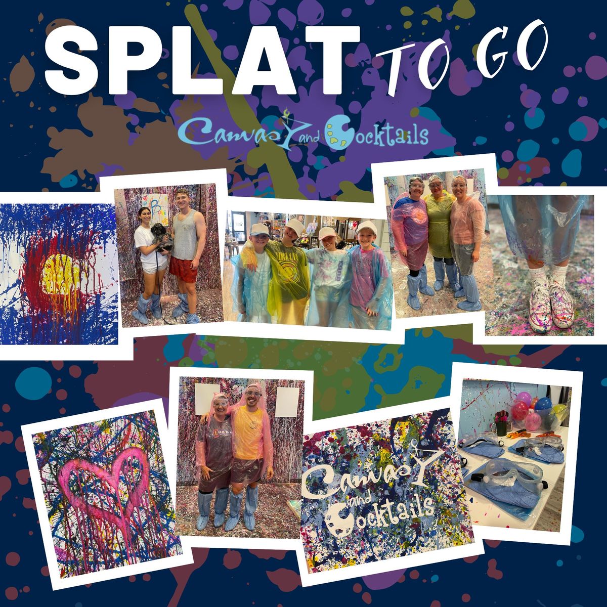 Splat2Go Mobile Splatter Room at Downhill Brewing - Greenwood Village