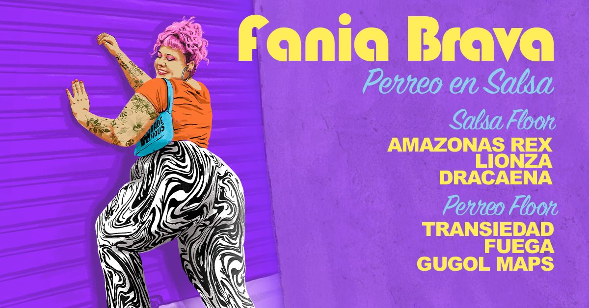 Fania Brava presenta Perreo en Salsa Party