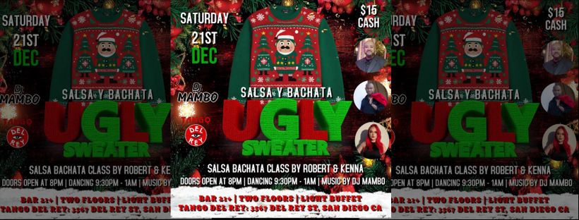 SALSA & BACHATA UGLY SWEATER PARTY