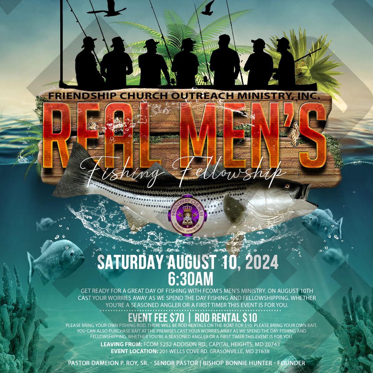 FCOM's Real Men's Fishing Fellowship 
