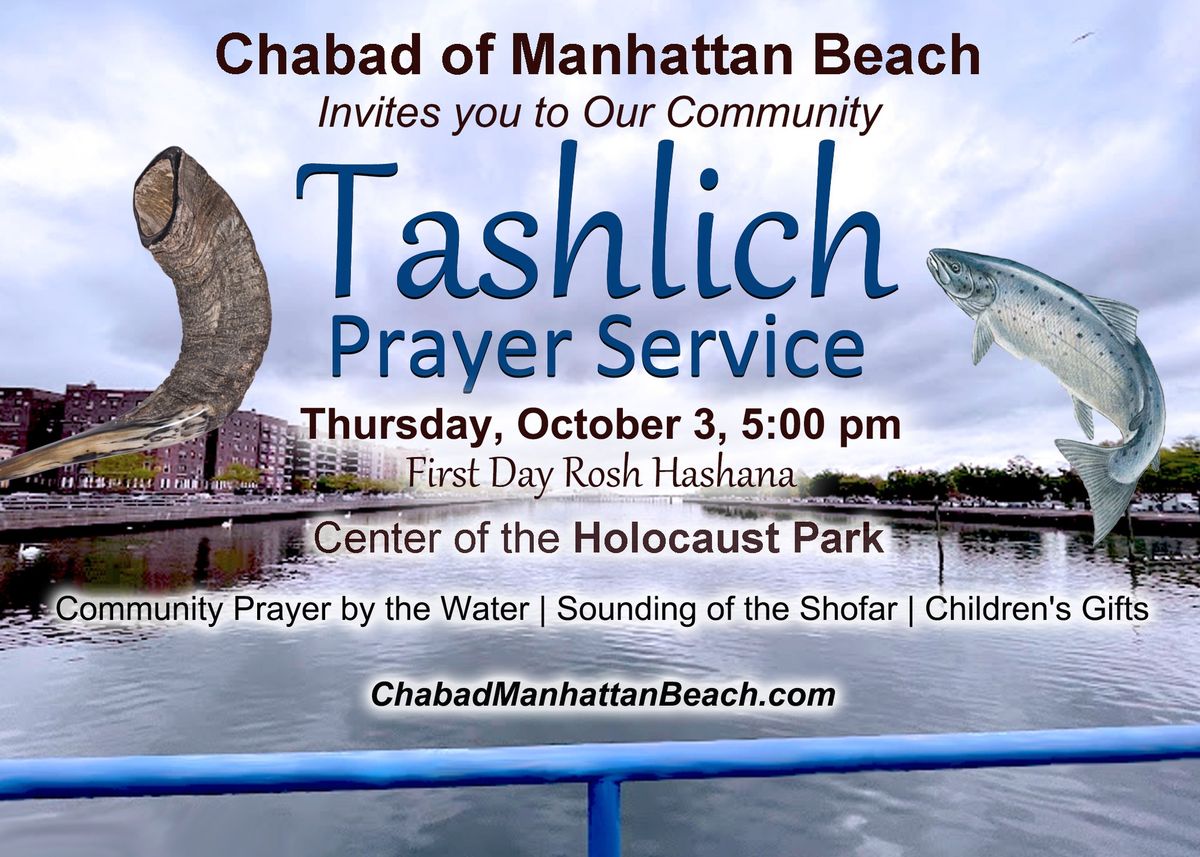 Tashlich Prayer Service & Shofar at the Bay