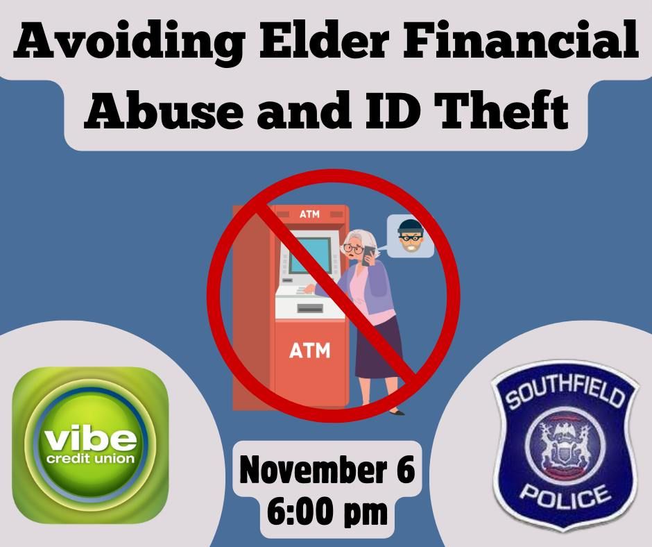 Avoiding Elder Financial Abuse & ID Theft